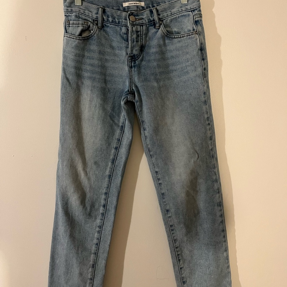 PacSun Light Blue Straight Leg Jeans Size 25